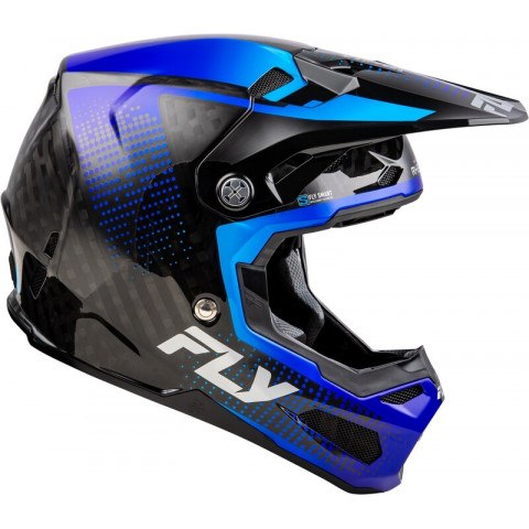 Casque FLY RACING Formula S Carbon Protocol - noir carbone/rouge