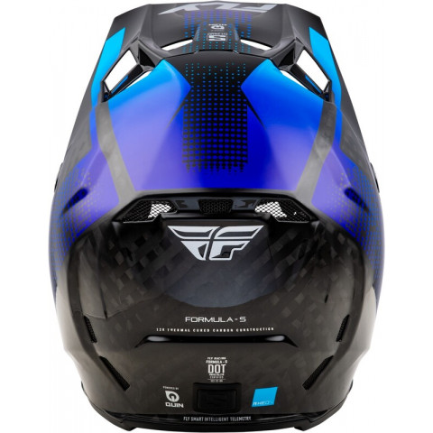 Casque FLY RACING Formula S Carbon Protocol - noir carbone/rouge