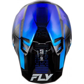 Casque FLY RACING Formula S Carbon Protocol - noir carbone/rouge