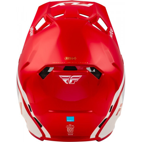 Casque FLY RACING Formula CC Objective - rouge/blanc