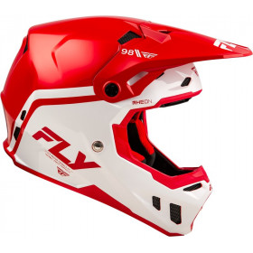 Casque FLY RACING Formula CC Objective - rouge/blanc