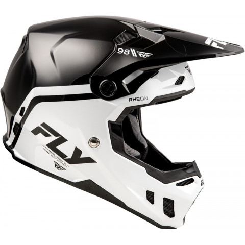 Casque FLY RACING Formula CC Objective - noir/blanc