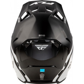 Casque FLY RACING Formula CC Objective - noir/blanc