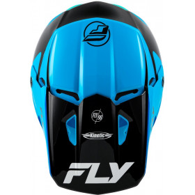 Casque FLY RACING Kinetic Rally - bleu/noir/blanc