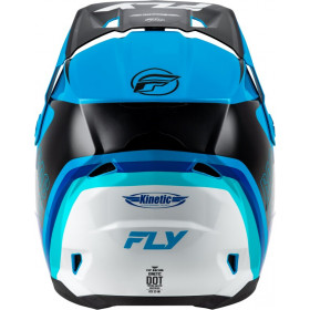 Casque FLY RACING Kinetic Rally - bleu/noir/blanc