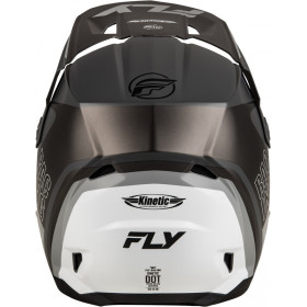 Casque FLY RACING Kinetic Rally - gris matte/noir/blanc