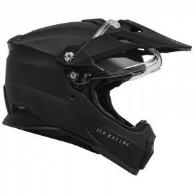 Casque FLY RACING Trekker Solid - noir matte