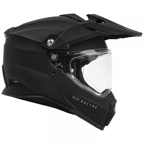 Casque FLY RACING Trekker Solid - noir matte