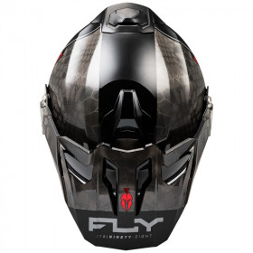 Casque FLY RACING Trekker Krypyek Conceal - noir/gris/blanc