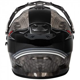 Casque FLY RACING Trekker Krypyek Conceal - noir/gris/blanc