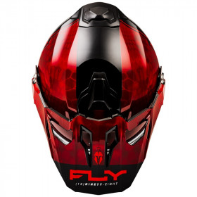 Casque FLY RACING Trekker Krypyek Conceal - rouge/noir