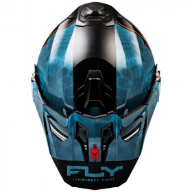 Casque FLY RACING Trekker Krypyek Conceal - Slate/noir/rouge