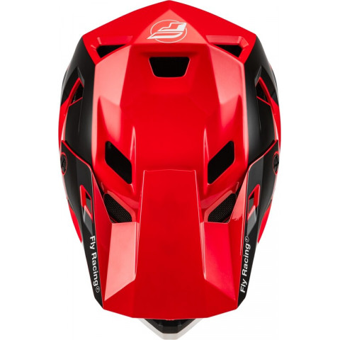 Casque enfant vélo FLY RACING Rayce - rouge/noir/blanc