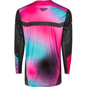 Maillot vélo FLY RACING Rayce - fuschia/noir/teal