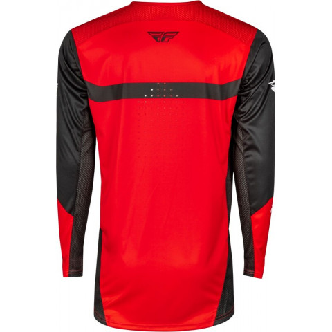 Maillot vélo FLY RACING Rayce - rouge/noir/blanc