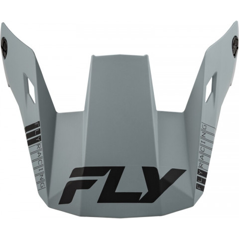 Visière FLY RACING Rayce vélo enfant - gris matte