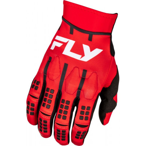 Gants FLY RACING Evolution DST - rouge/blanc/noir