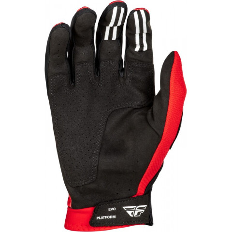 Gants FLY RACING Evolution DST - rouge/blanc/noir