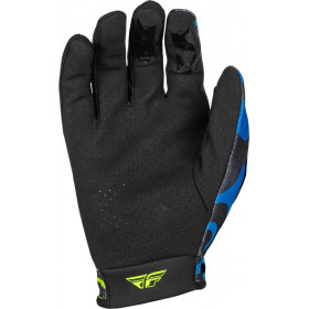 Gants FLY RACING Lite S.E. Zen - noir/bleu/Hi-Vis