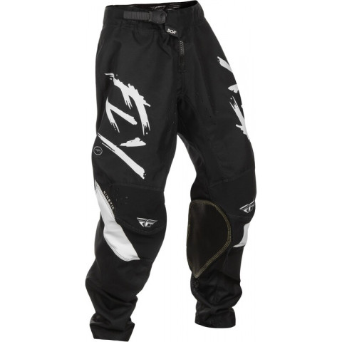 Pantalon enfant FLY RACING Kinetic Stoke - noir/blanc