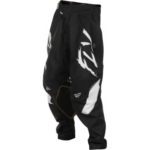 Pantalon enfant FLY RACING Kinetic Stoke - noir/blanc