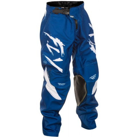 Pantalon enfant FLY RACING Kinetic Stoke - Navy/blanc