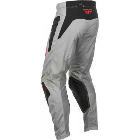 Pantalon FLY RACING Kinetic SYM - gris clair/rouge/noir