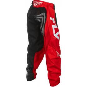 Pantalon enfant FLY RACING F-16 - noir/rouge/blanc