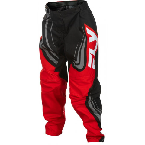 Pantalon enfant FLY RACING F-16 - noir/rouge/blanc