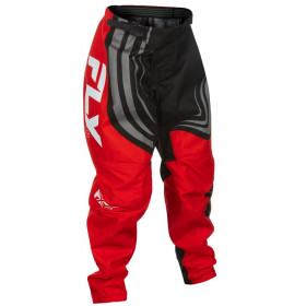 Pantalon enfant FLY RACING F-16 - noir/rouge/blanc