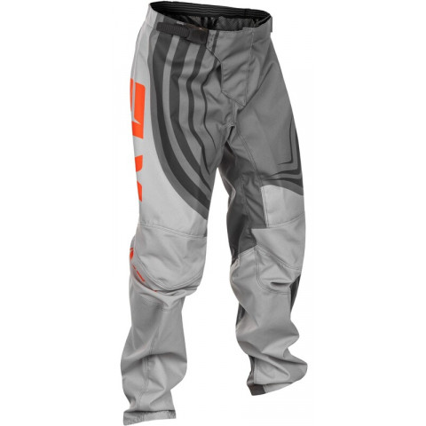 Pantalon enfant FLY RACING F-16 - gris/orange