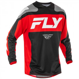 Maillot FLY RACING F-16 - noir/rouge/blanc