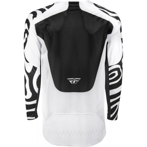 Maillot FLY RACING Evolution DST L.E. Abyss - blanc/noir