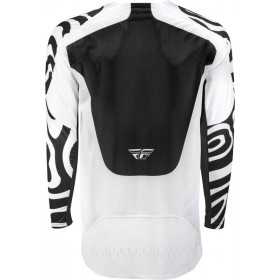 Maillot FLY RACING Evolution DST L.E. Abyss - blanc/noir