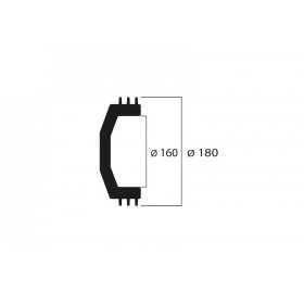 Cloche d'embrayage MALOSSI Maxi Wing  - 1674g