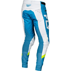 Pantalon vélo FLY RACING Rayce - bleu/blanc/vert citron