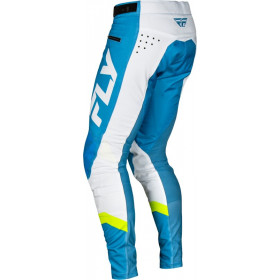 Pantalon vélo FLY RACING Rayce - bleu/blanc/vert citron