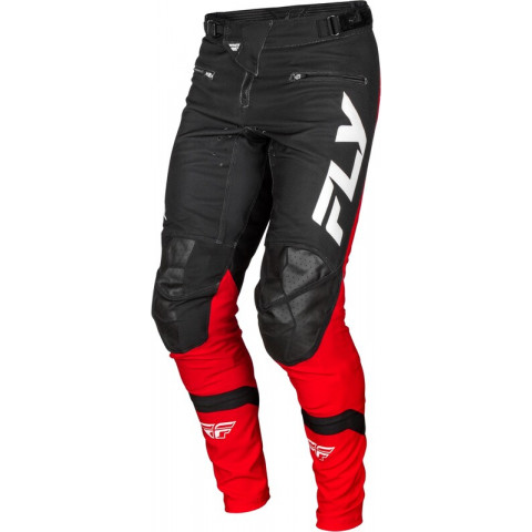 Pantalon vélo FLY RACING Rayce - rouge/noir/blanc