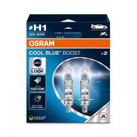 Ampoule OSRAM Cool Blue Boost H1 12V/80W - X2