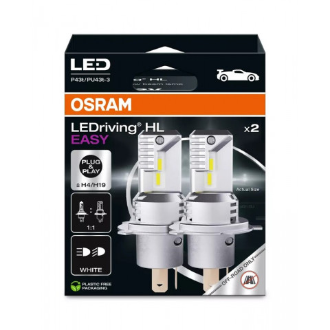 Ampoule OSRAM LEDriving HL Easy H4/H19 12V