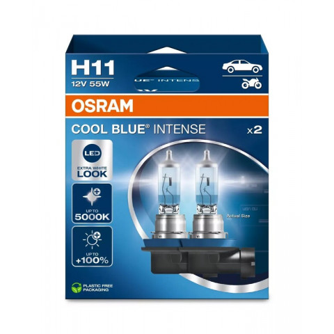 Ampoule OSRAM Cool Blue Intense Bulb H2 12V/55W - x2