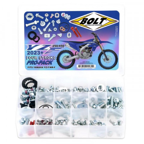 Kit visserie plastiques BOLT Pro Pack