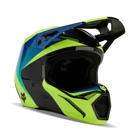 V1 STREAK HELMET [BLK/YLW]