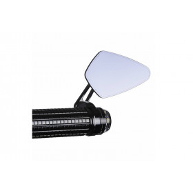 MOTOGADGET Mo.View Blade, Glassless Handlebar End Mirror, rhombus, Black, No E-mark