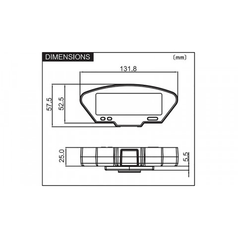 DAYTONA Digital DEVA01 Multifunction Cockpit