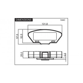 DAYTONA Digital DEVA01 Multifunction Cockpit