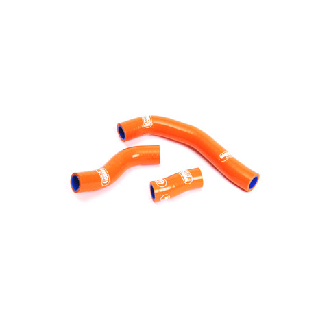 Durites de radiateur SAMCO type origine orange - 3 durites KTM/Husqvarna