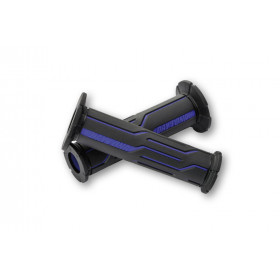 DAYTONA Grips GGD-LINE, Blue, 7/8, Open End