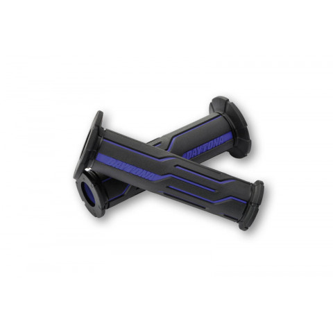 DAYTONA Grips GGD-LINE, Blue, 7/8, Open End