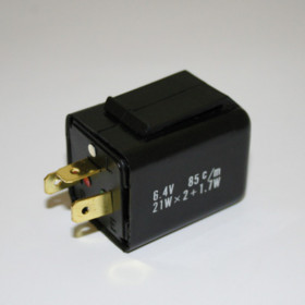 HIGHSIDER smart Flasher relay, 3 poles electronic 6 V